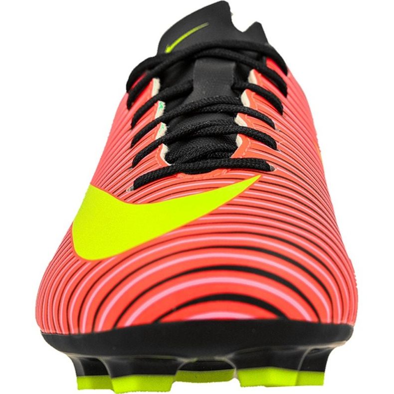 Pantofi de fotbal Nike Mercurial Vapor Xi Fg Jr 831945-870 multicolor roșu 2