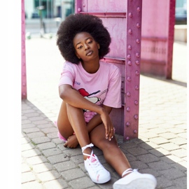 Adidași pentru femei Big Star HH274675 Alb 1