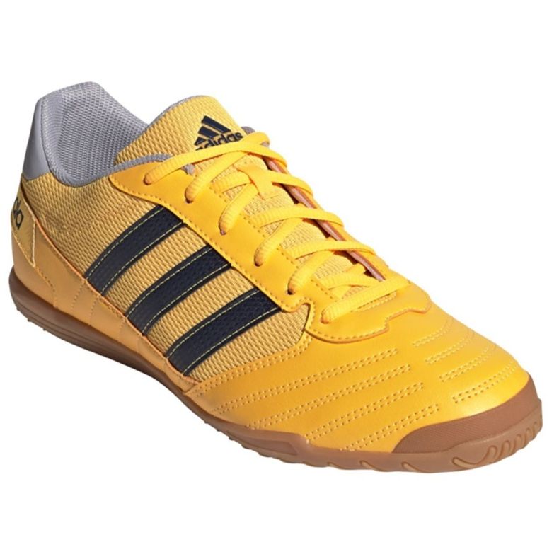 Pantofi de fotbal Adidas Super Sala In M FX6757 portocale si rosii 3