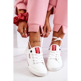 Adidași pentru femei Big Star HH274059 Alb 1