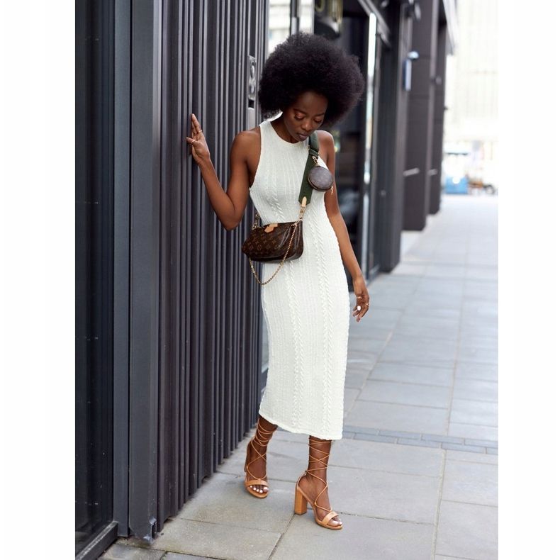 PS1 Sandale legate pe un bar de cămilă maro 1