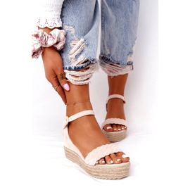 PS1 Sandale bej cu baleare 1