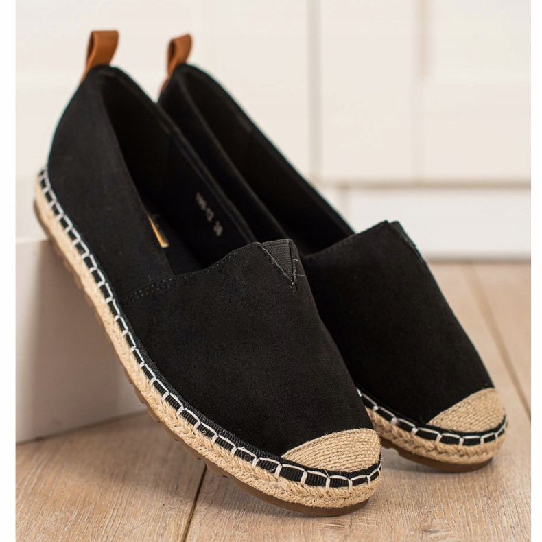 Queen Vivi Espadrile casual negru 2