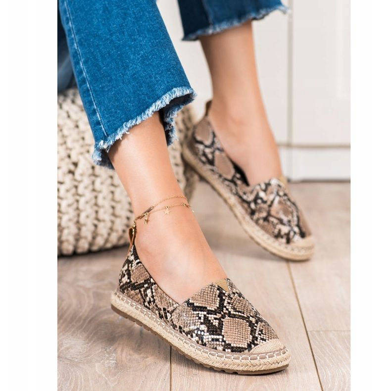 Queen Vivi Espadrile casual maro 1