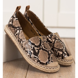 Queen Vivi Espadrile casual maro 2