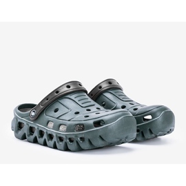 Papuci de norb pentru bărbați verzi verde 1 Papuci de norb pentru bărbați verzi verde 1