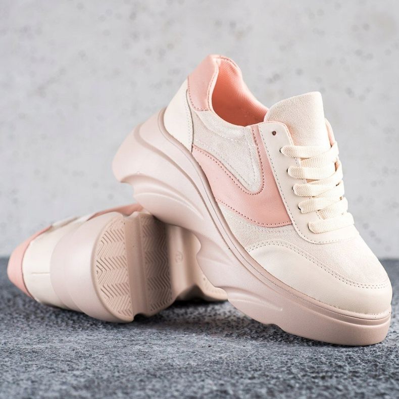 Seastar Adidași praf pe platformă roz 1