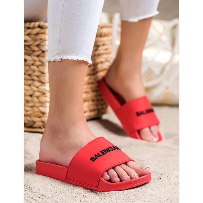 Seastar Flip Flops clasice roșii roșu 1