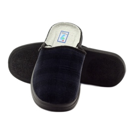 Incaltaminte de sanatate barbati Befado papuci 125M010 papuci albastru marin 4