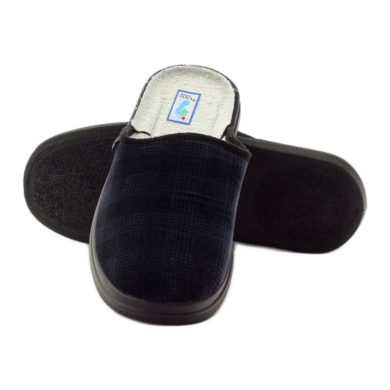 Incaltaminte de sanatate barbati Befado papuci 125M010 papuci albastru marin 4