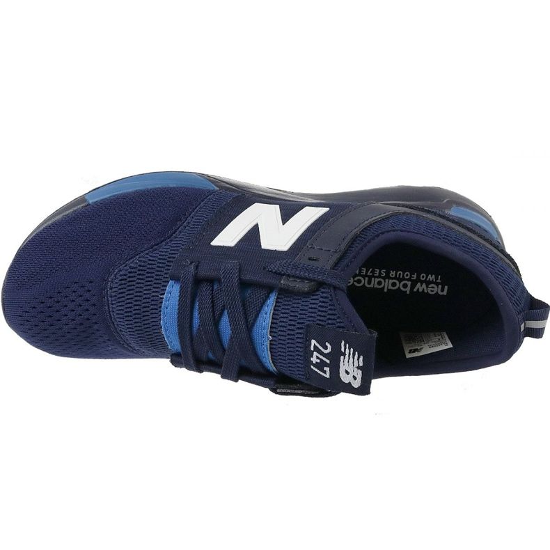 Încălțăminte New Balance Jr KL247C2G bleumarin alb albastru marin 2