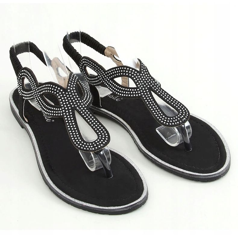 Sandale negre negre 6170 Negre negru 1