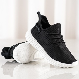 Marquiz Adidași din material textil negru 1 Marquiz Adidași din material textil negru 1