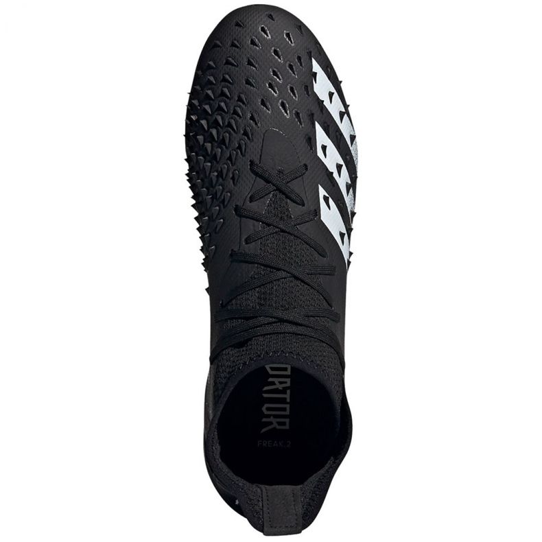 Ghete de fotbal Adidas Predator Freak.2 Fg M S42979 alb, alb, negru negru 2