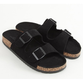 Papuci de plută negri MS10005 Negru 1 Papuci de plută negri MS10005 Negru 1