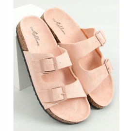 Papuci de plută roz MS10005 Nud 1