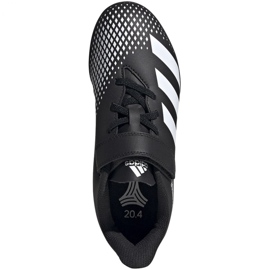 Ghete de fotbal Adidas Predator 20.4 H&amp;L Tf Jr FW9225 negru 1