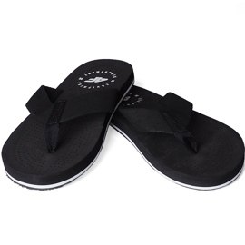 Papuci pentru bărbați 4F negru profund H4L20 KLM004 20S 1