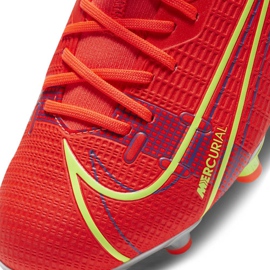 Pantof de fotbal Nike Mercurial Superfly 8 Academy Mg Jr CV1127 600 roșu 5
