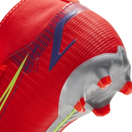 Pantof de fotbal Nike Mercurial Superfly 8 Academy Mg Jr CV1127 600 roșu 6