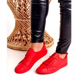 Adidași pentru femei Big Star Red DD274686 roșu 3