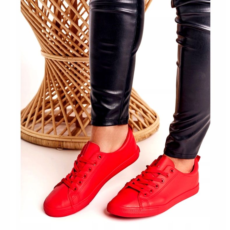 Adidași pentru femei Big Star Red DD274686 roșu 3