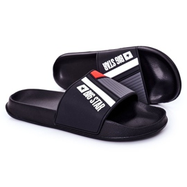 Papuci bărbați negri Big Star HH174836 negru 1