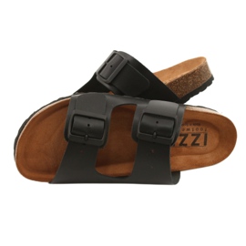 Biox Papuci negri medicali IZZI Alex negru 6