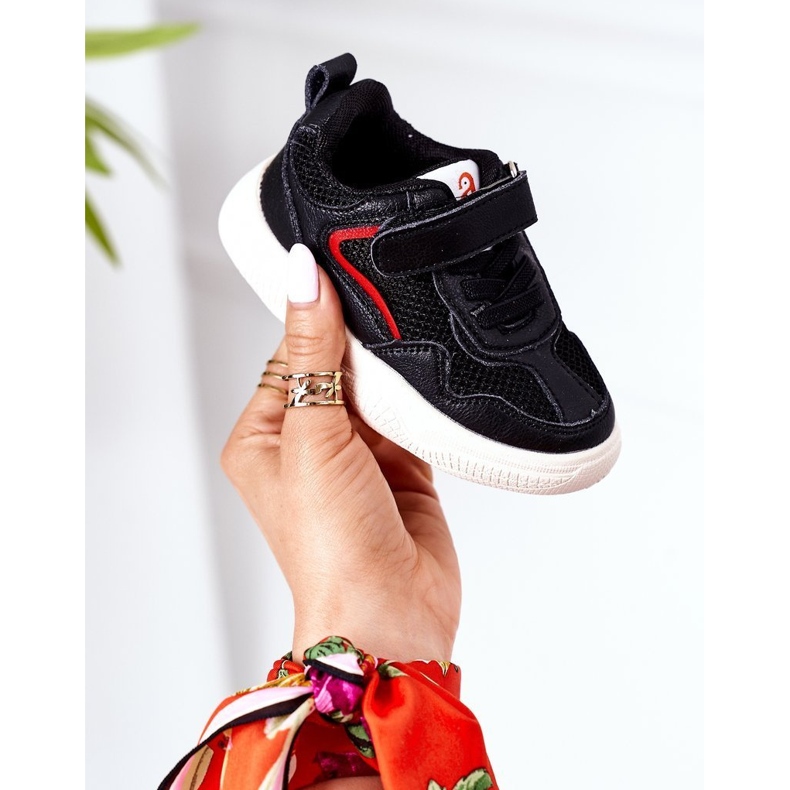 Apawwa Încălțăminte sport pentru copii Adidași Negru Distracție 1