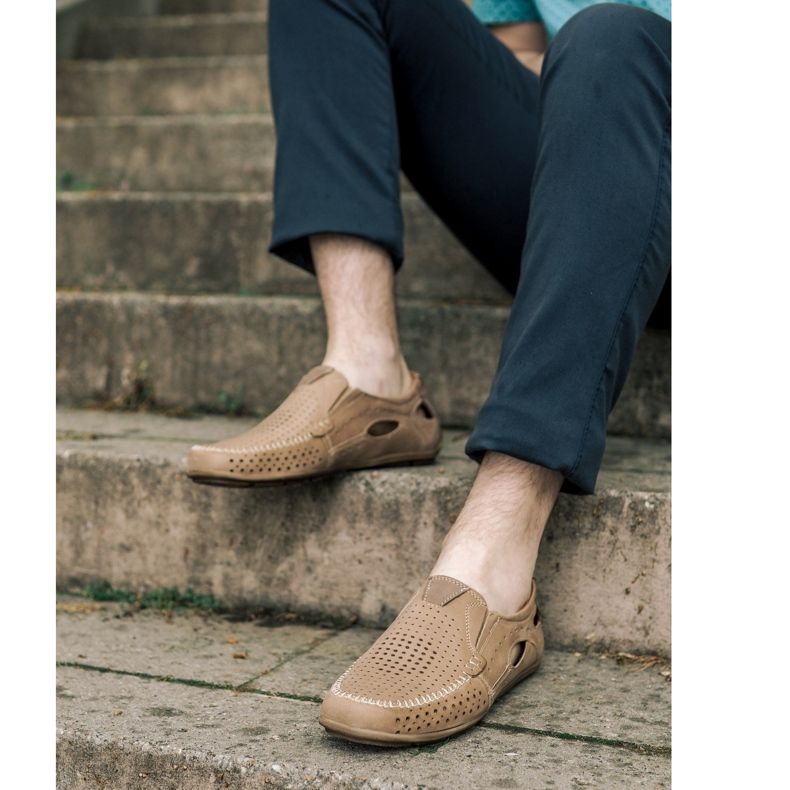 Olivier Moafe pentru bărbați 901 pentru vară bej bej 1