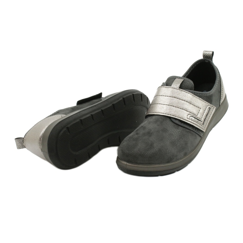 Pantofi pentru femei Dr.orto Befado 156d003 Black-Share gri 6