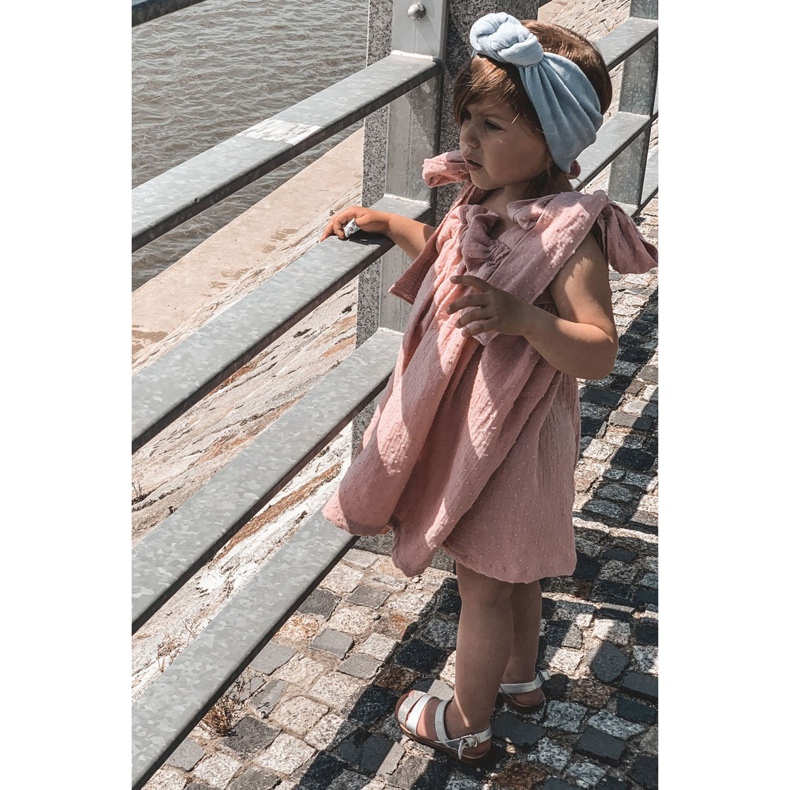 Sandale argintii Natalie Shiny pentru copii 4