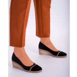 Marco Shoes Pantofi 1205P Marco pe pană negru 2