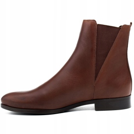 Marco Shoes Cizme plate maro 1284B maro cu cauciuc 1 Marco Shoes Cizme plate maro 1284B maro cu cauciuc 1