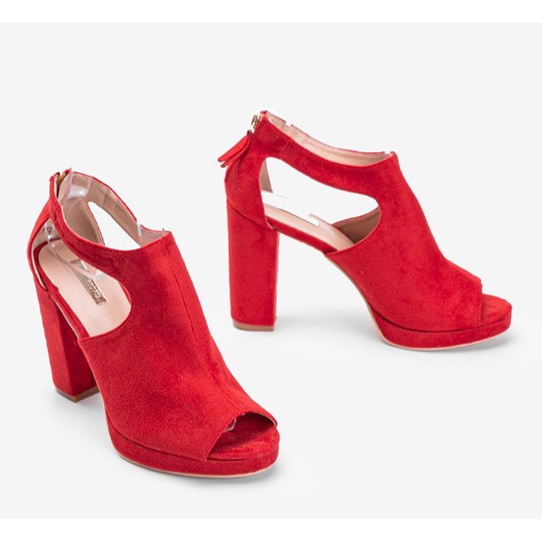 Sandale roșu Atlantic roșu 1