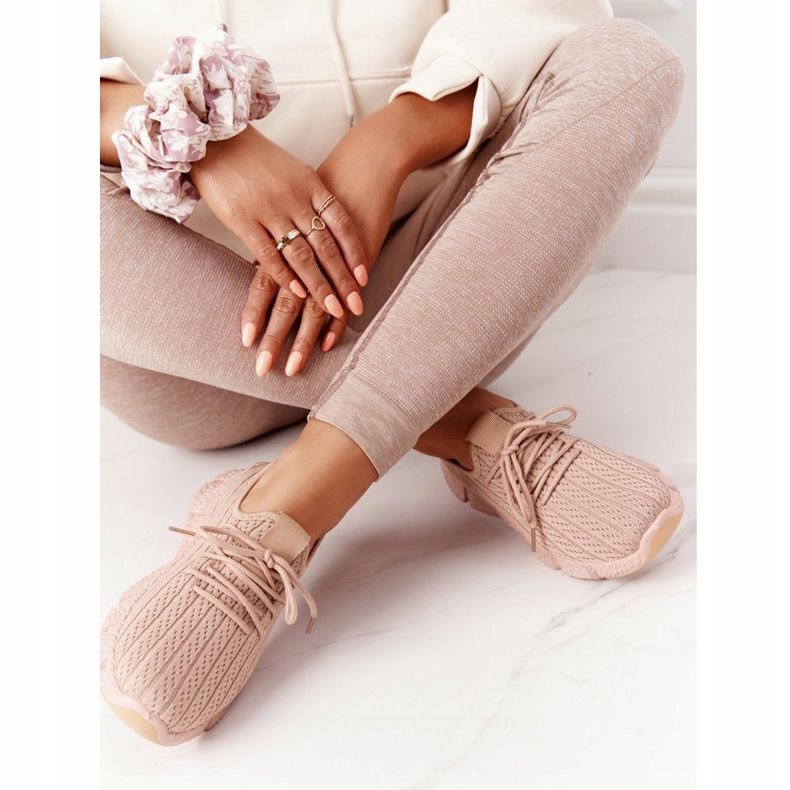 Încălțăminte sport pentru femei Adidași Beige Training bej kaki 1