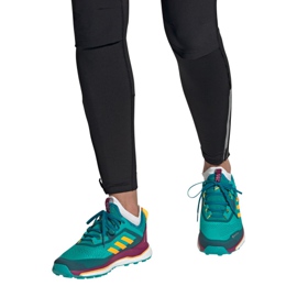Pantofi de alergare Adidas Terrex Agravic Flow W FV2483 multicolor verde 2