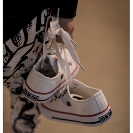 Adidași clasici mici pentru copii Big Star HH374089 Alb 2