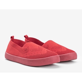 Adidași Moab Red Openwork Slip On roșu 1