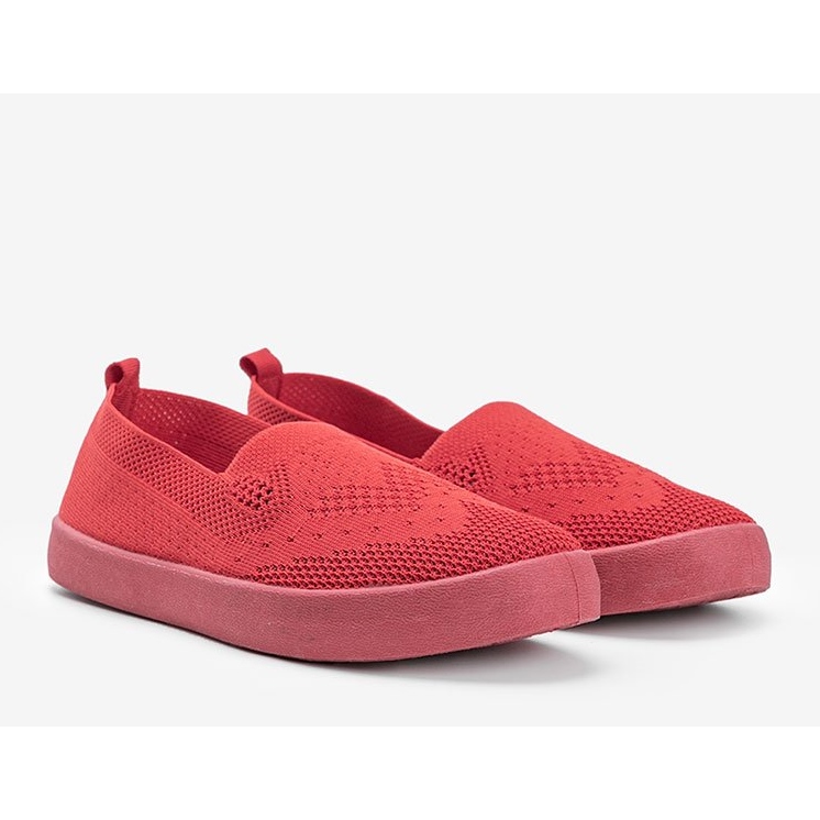 Adidași Moab Red Openwork Slip On roșu 1