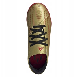 Ghete de fotbal Adidas Nemeziz Messi.4 In Jr FY0811 de aur de aur 2 Ghete de fotbal Adidas Nemeziz Messi.4 In Jr FY0811 de aur de aur 2