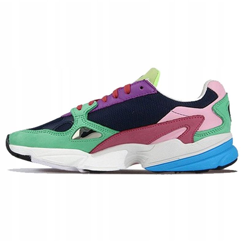 Pantofi Adidas Originals Falcon W CG6211 roz multicolor verde 1