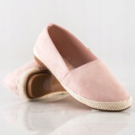 Marquiz Espadrile clasice roz 1