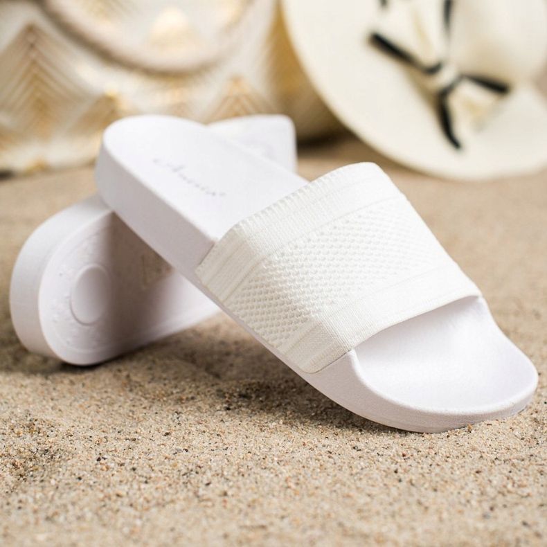 Anesia Paris Flip-flops confortabile alb 1
