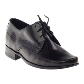 Băieți negri lăcuiți, Băieți de comuniune Gregors 429 Introducere din piele negru 4 Băieți negri lăcuiți, Băieți de comuniune Gregors 429 Introducere din piele negru 4