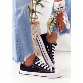 Tenisi Lee Cooper LCW-21-31-0097L negri pentru femei alb negru 2