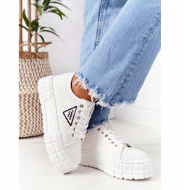 Adidași pentru femei White Big City Life alb 1