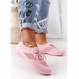 PE1 Încălțăminte sport de damă Pink Jenny roz 2