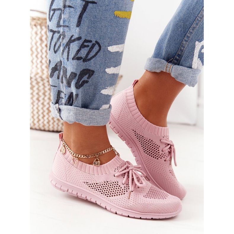 PE1 Încălțăminte sport de damă Pink Jenny roz 1