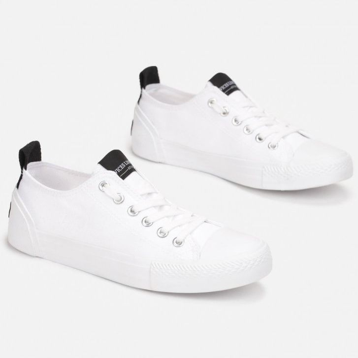 Adidași clasici pentru femei White My Promise alb 1